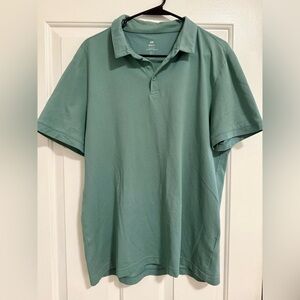 H&M Men's Teal Polo Shirt